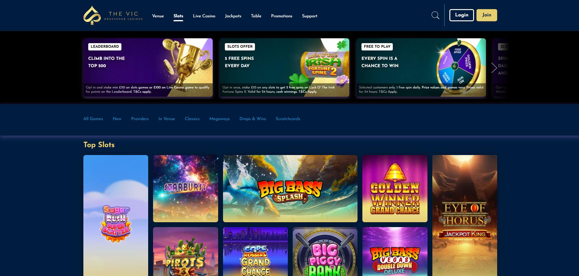 The Vic Casino screenshot 2