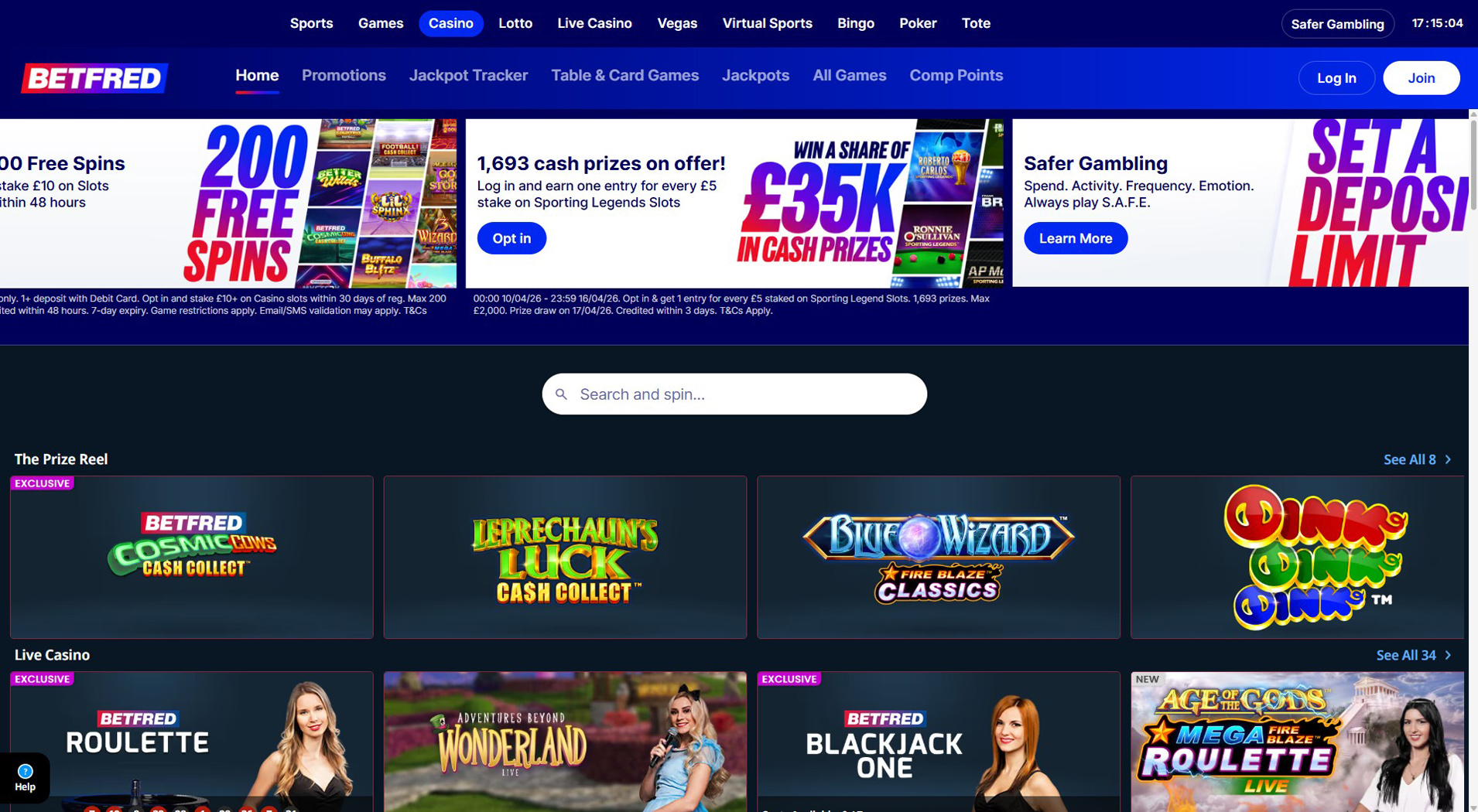 3. Betfred